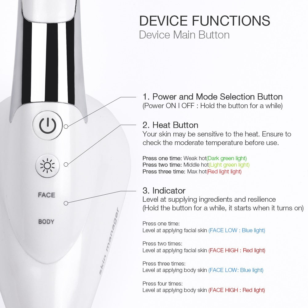 Beauty Skin Iron Device