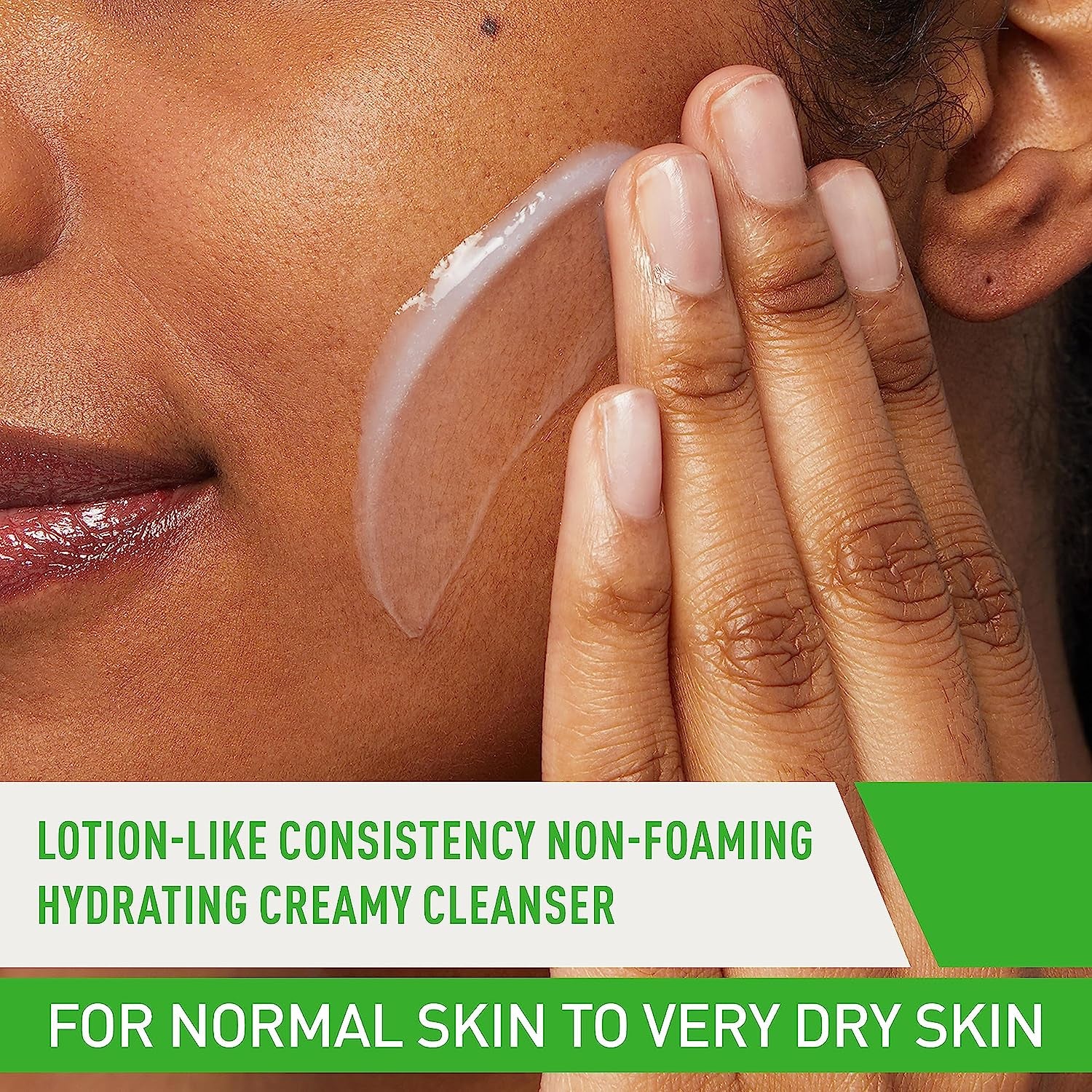 Hydrating Facial Cleanser - Moisturizing Face Wash for Dry Skin with Hyaluronic Acid, Ceramides, and Glycerin, Suitable for Normal to Dry Skin, National Eczema Association Certified
